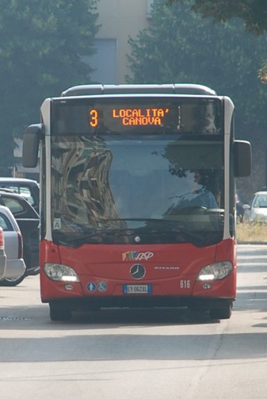 Venerdì 6 dicembre cambiano percorso i bus della linea 3 di Asp