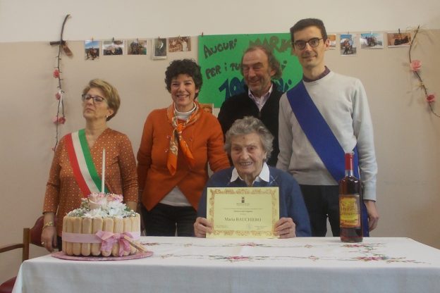 A Cocconato Maria Bauchiero festeggia 100 anni