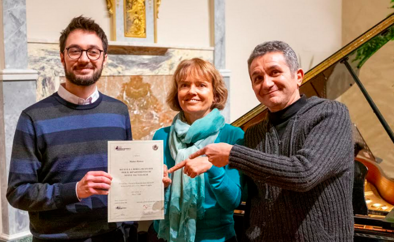 All’astigiano Matteo Bianco la borsa di studio in Tecnico di Produzione Musicale presso l’APM di Saluzzo