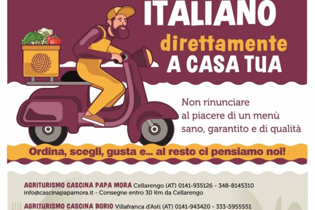 Coldiretti Asti: ecco gli agriturismi “direttamente a casa tua”