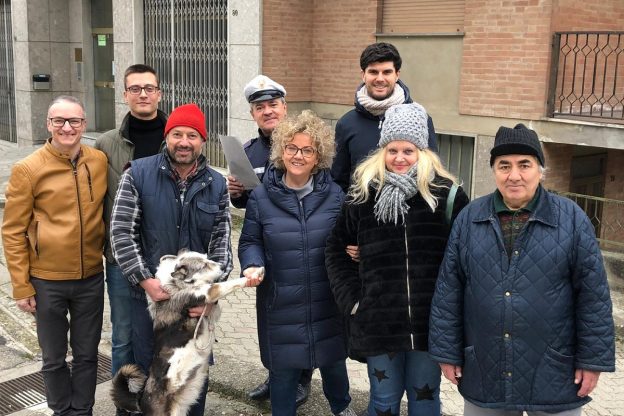 Moncalvo, rientrano a casa due famiglie evacuate dopo il crollo del muro