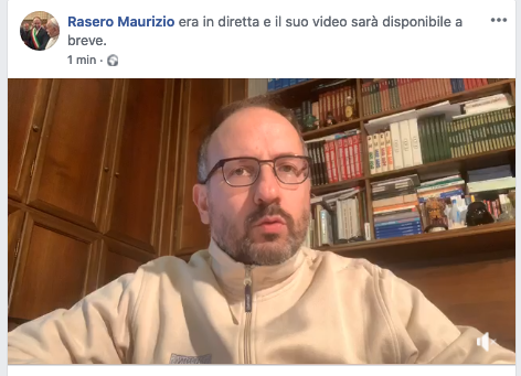 Coronavirus, il punto su Fb del sindaco Rasero: “Ci vuole senso civico e bisogna restare a casa”