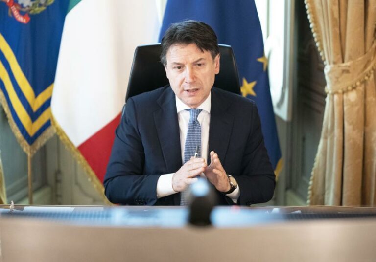 Il presidente Conte partecipa alla riunione del Consiglio Europeo