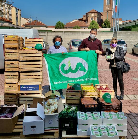 Asti, 25 aprile solidale con la colletta alimentare della Cia