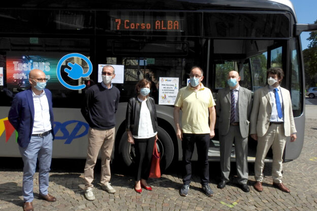 Asp presenta un nuovo bus elettrico