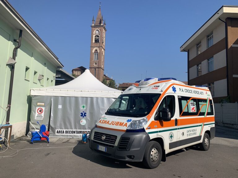 La ripartenza della Croce Verde di Asti