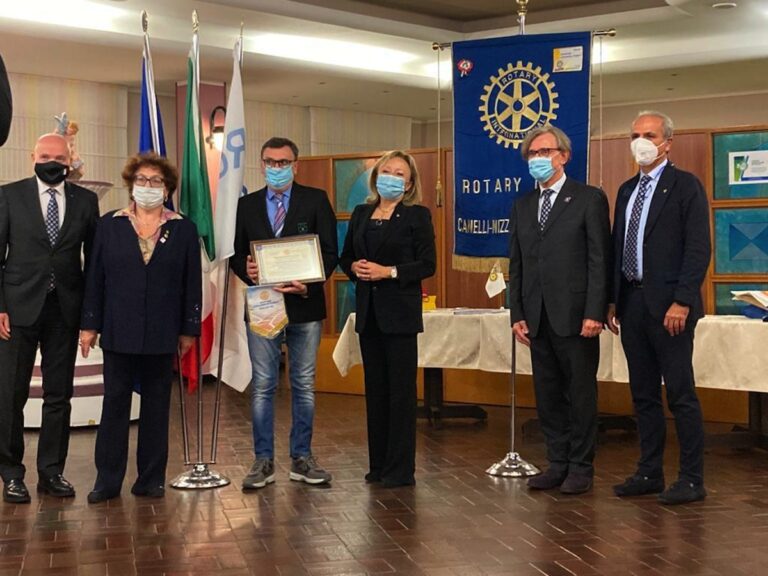 Anche alla Croce Verde di Nizza Monferrato il premio Paul Harris Fellow 2020