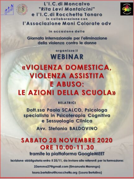 Un incontro sulla violenza domestica, violenza assistita e abuso: le azioni della scuola