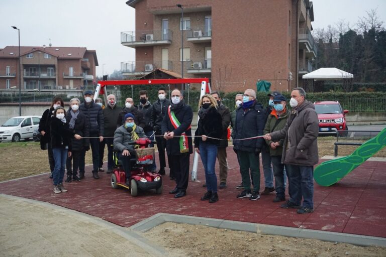 Asti, inaugurato il parco Bellavista