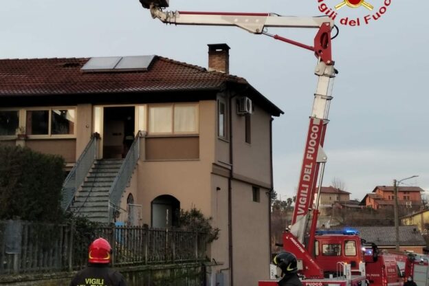 Incendio in un’abitazione di Vinchio