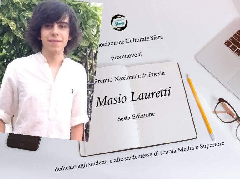 Viva la poesia: Matteo Angelo Lauria al premio Lauretti 2021