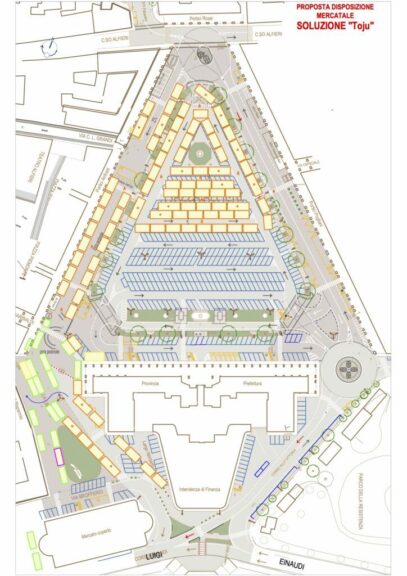 Asti, si discute sulla nuova disposizione del mercato