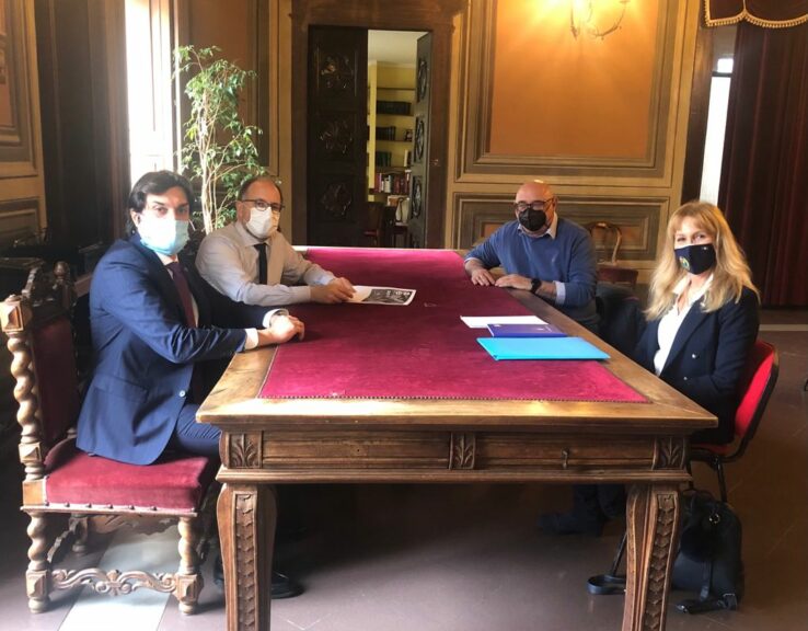 Asti, ricevuto in Municipio Alessandro Tarabuso Presidente del Comitato Regionale Piemonte delle Polisportive Giovanili Salesiane