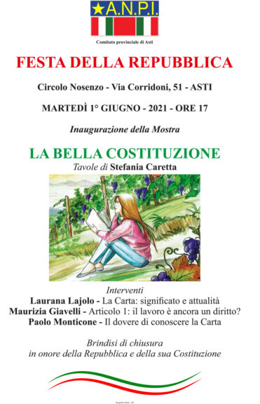 L’Anpi inaugura la mostra “La Bella Costituzione”