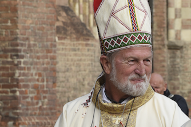 Monsignor Pante, il vescovo del nostro vescovo, incontra i fedeli nell’ex Seminario