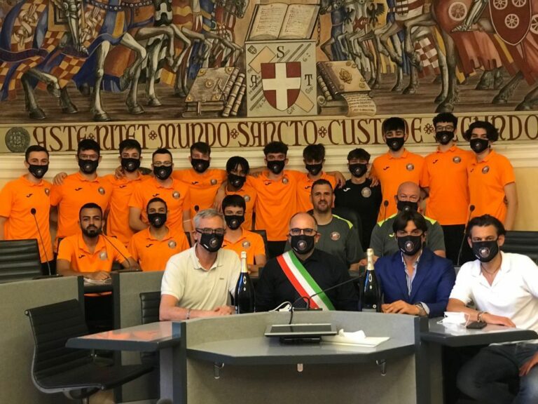 Asti, l’Orange Futsal ricevuta in Comune