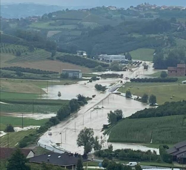 Bomba d’acqua su San Damiano