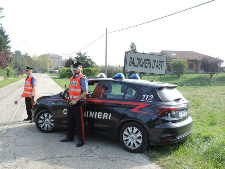Baldichieri, i carabinieri recuperano refurtiva per olre 1000 euro