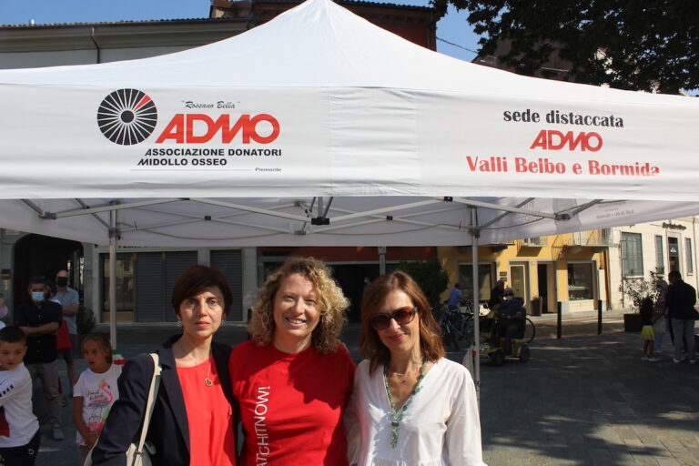 Inaugurato a Canelli nuovo Stand Informativo Admo Valli Belbo e Bormida