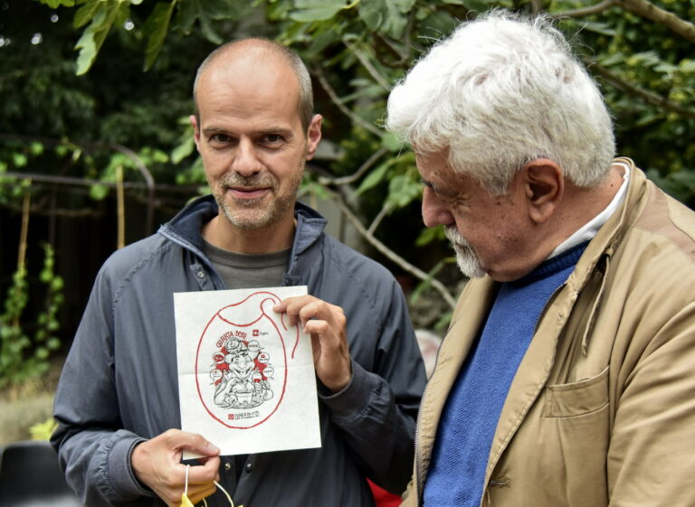 Bagna Cauda Day, sarà Sergio Ponchione l’autore del Bavagliolone 2021 con lo slogan “Quarta dose”