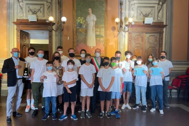 Asti, ricevuti in Municipio i giocatori del circolo scacchistico astigiano