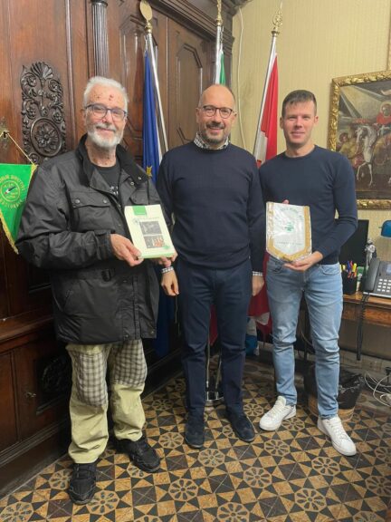 Asti, il vice presidente della Croce Verde ricevuto in Comune
