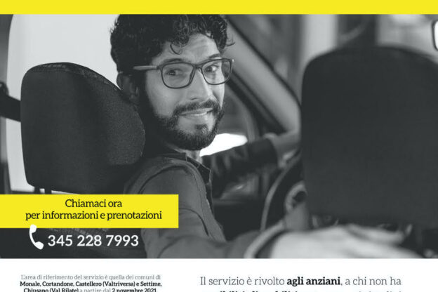 Nell’Astigiano nasce il taxi sociale