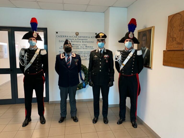 Asti, i carabinieri commemorano i defunti dell’Arma