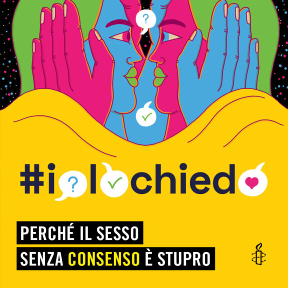 #iolochiedo, la campagna di Amnesty International contro la violenza sulle donne