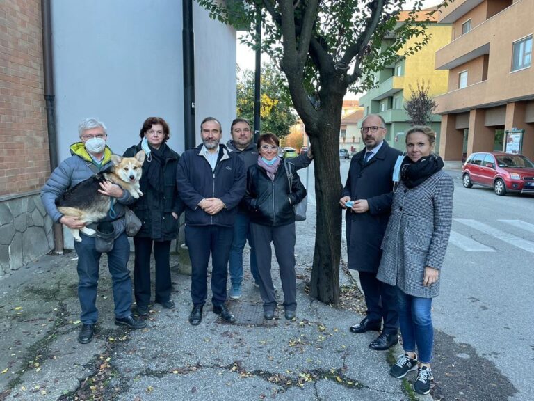 Asti, sopralluogo del Comune in via Graziani