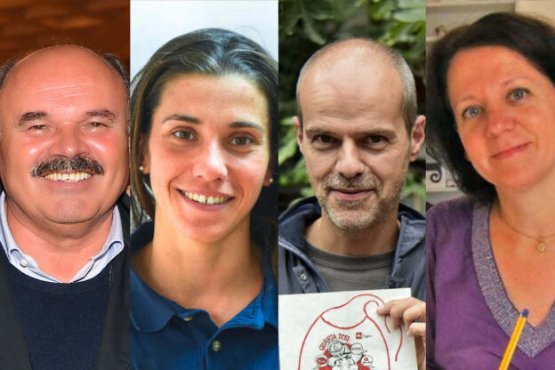 Il premio Testa d’Aj 2021 a Oscar Farinetti, Alice Sotero, Elena Pianta e Sergio Ponchione