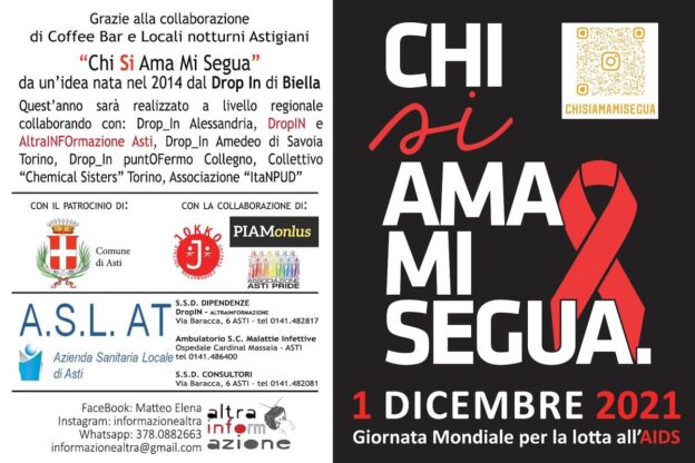 Campagna di prevenzione contro l’Aids: iniziativa dell’Asl At in bar e locali