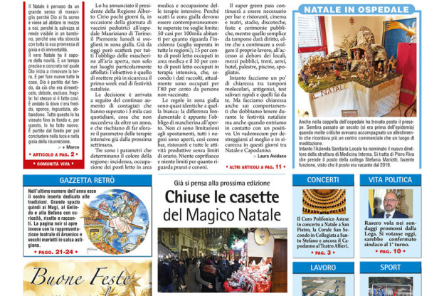 Prima pagina – 24 dicembre 2021