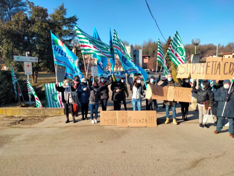 Interrotta la trattativa per la Casa di Riposo di Castelnuovo Don Bosco: presidio dei lavoratori