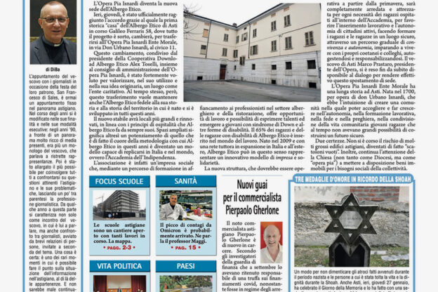 Prima pagina – 28 gennaio 2022