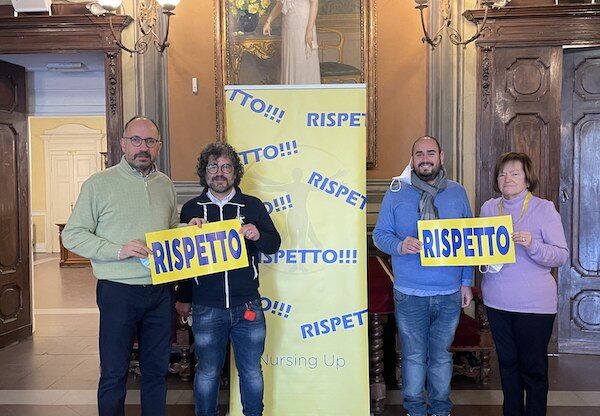 Rappresentanti Nursing Up ricevuti in Municipio ad Asti