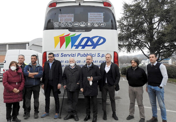 Si è concluso il viaggio del bus di Asp che ha portato in Italia trenta donne e bambini ucraini