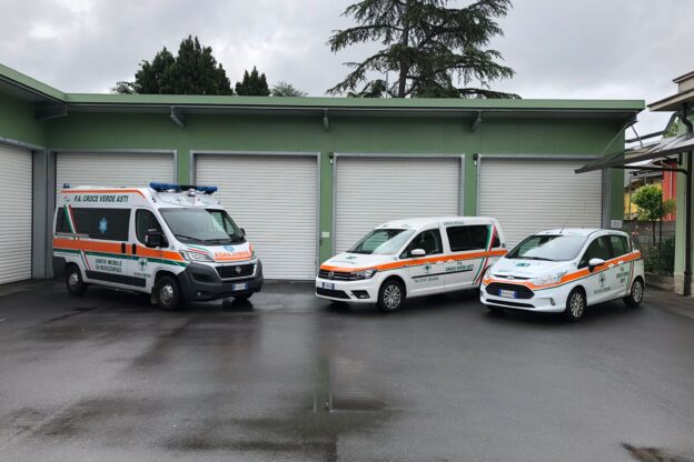L’impegno della Croce Verde di Asti per l’emergenza in Ucraina