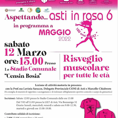 La Lilt per le donne e per la prevenzione: sabato allo stadio una giornata di risveglio muscolare