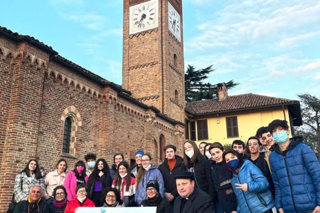 Giovani astigiani in pellegrinaggio a Roma per il Lunedì dell’Angelo
