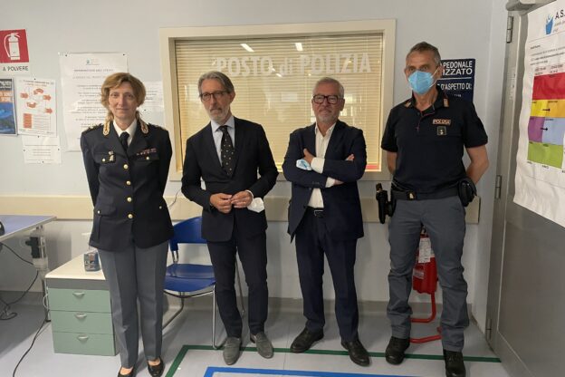 Riattivato il posto di polizia all’Ospedale di Asti
