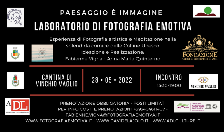 XIV edizione del Festival del Paesaggio agrario: si comincia con la fotografia e la meditazione