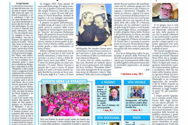 Prima pagina – 27 maggio 2022