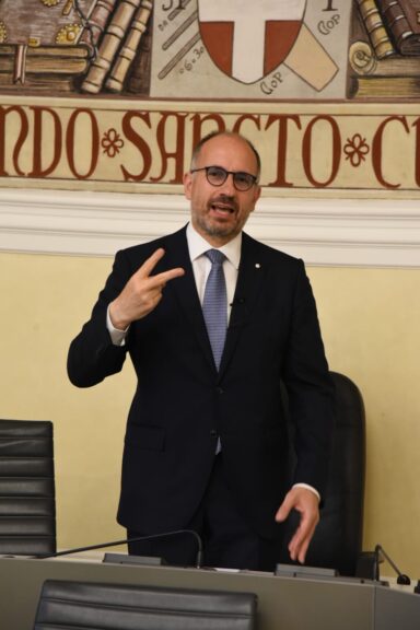 Il neo presidente della Provincia Rasero incontra i dipendenti