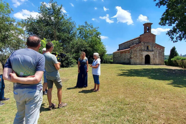 Riprese di Linea Verde Estate nel nord Astigiano