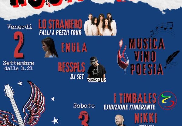 A Rocchetta Tanaro la prima edizione di “Rocketta Fest”: sul palco anche Omar Pedrini