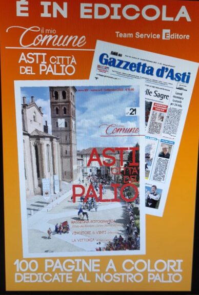 La Gazzetta d’Asti in edicola con la rivista “Il mio Comune” speciale “Asti città del Palio”