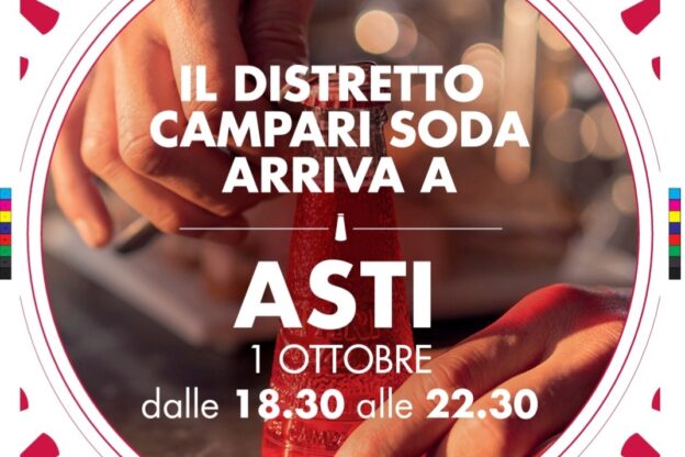 Asti: riparte il tour italiano dei distretti Campari Soda 