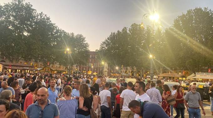 Successo per le Sagre in piazza Alfieri