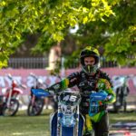 Jordi Gardiol porta in alto i colori del moto club Alfieri